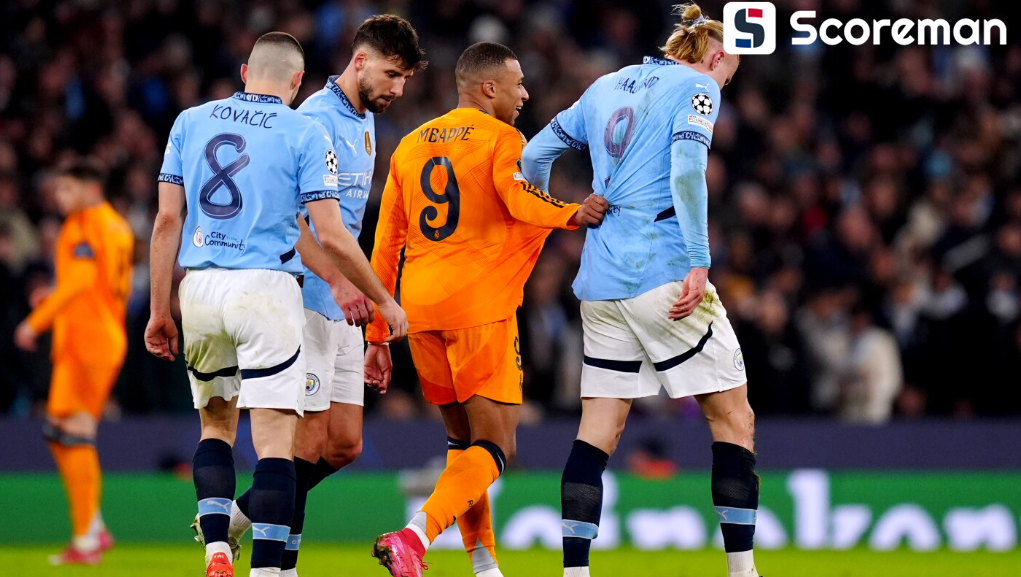 '기적이 펼쳐질까' 레알마드리드VS맨시티, 16강 PO 끝장 승부